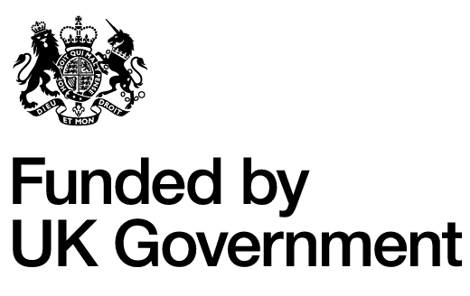 Funded by UK Government logo